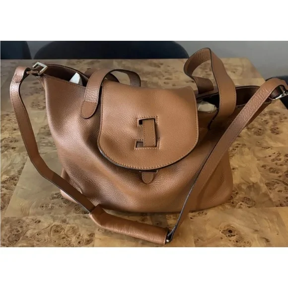 Meli Melo Medium Thela Bag in Tan $700